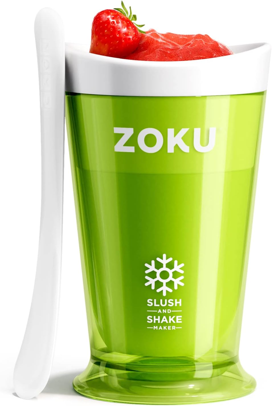ZOKU Original Slush Maker - Compact Single-Serving Smoothie & Milkshake Maker | BPA-Free Green