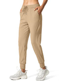 SANTINY Women's Joggers - Comfortable Drawstring Sweatpants with Pockets | Ideal for Lounge & Running