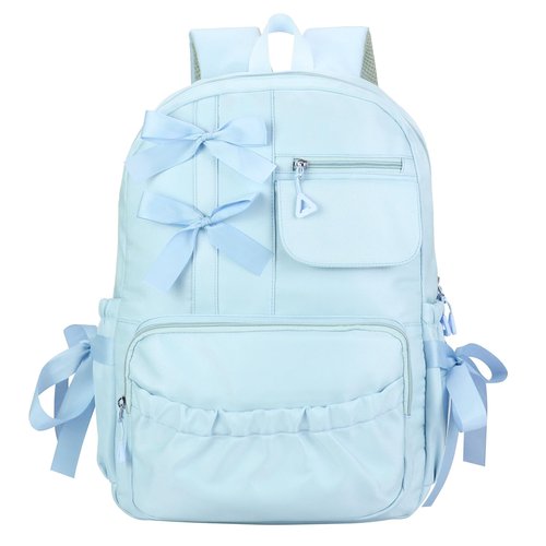 Phaoullzon Coquette Backpack with Bow for Women Aesthetic Daypack