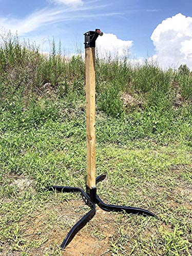 Highwild Target Stand System with 2x4 Mount Kit - Steel Shooting Target Holder & Stand - A- Target Stand Kit