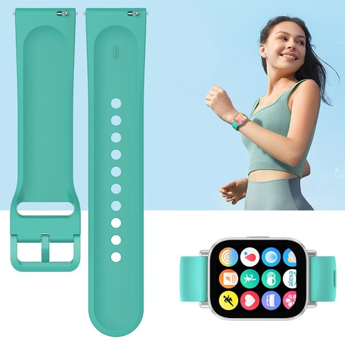 Z.DuDuZAZA Bands for Xiaomi Redmi Watch 5 Lite Straps for Women Men, Soft Silicone Strap Replacement Wristbands Compatible with Xiaomi Watch 5 Active/5 Lite Smartwatch Band,10 Pack
