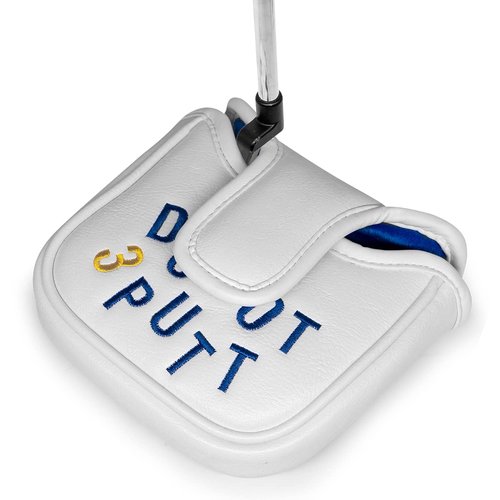 Golf Mallet Putter Cover Golf Putter Headcover with Strong Magnetic Closure Do Not 3PUTT Golf Putter Cover for DF3 Putter & OZ1 MEZZ 1 MEZZ1 MAX Putter (DO NOT 3 PUTT)