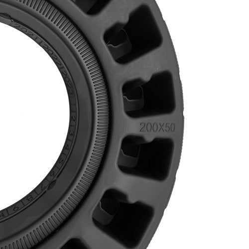 GLDYTIMES 200x50 (8"x2") Solid Tire, 8 Inches Tire Fit for Razor E100 E200 E300 E125 RX200 Electric Scooter, Dune Buggy, ePunk, Flat Free, Honeycomb Damping, Fit Rim Size 4.4"