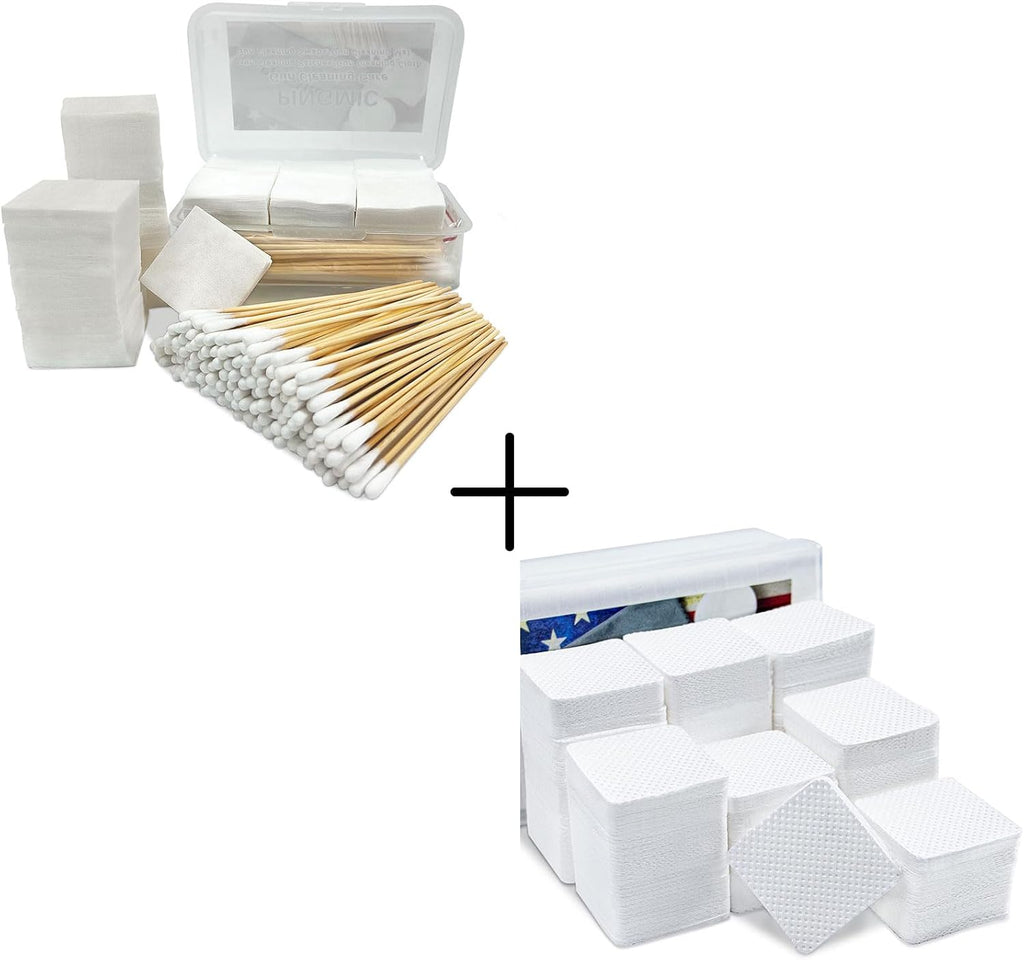 Skiennix Gun Cleaning Supplies - 500 PCS Kit with 1000 PCS Gun Patches for Effective Maintenance
