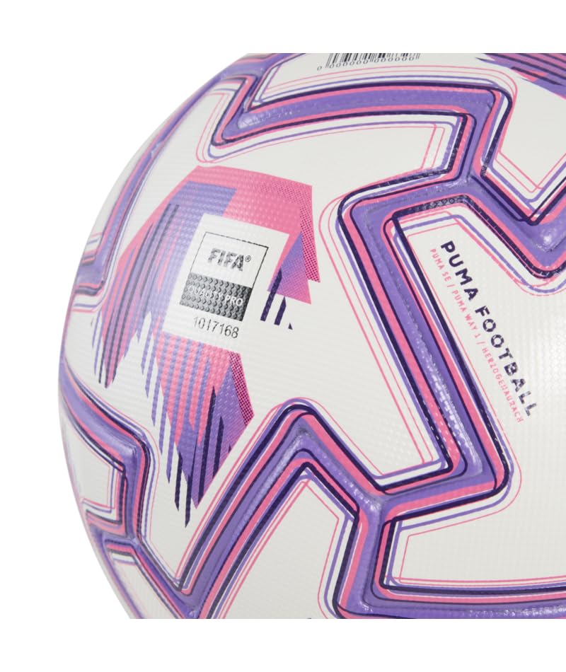 PUMA Mens Orbita Pro Porsche Legacy FIFA Quality Pro Soccer Ball White-Multicolor AH25/5