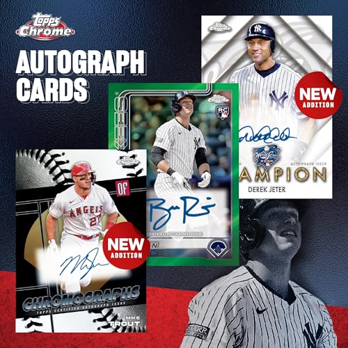 2025 Topps Chrome Baseball Mega Box - Factory Sealed Collectible Cards
