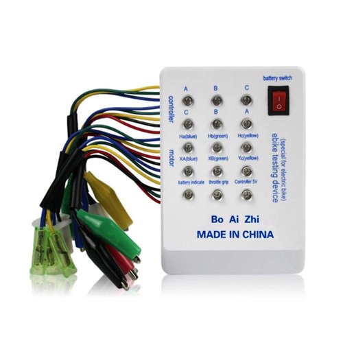 Denpetec Brushless Motor Tester, 24V-72V Electric Car Scooter Controller Tester, English Manual