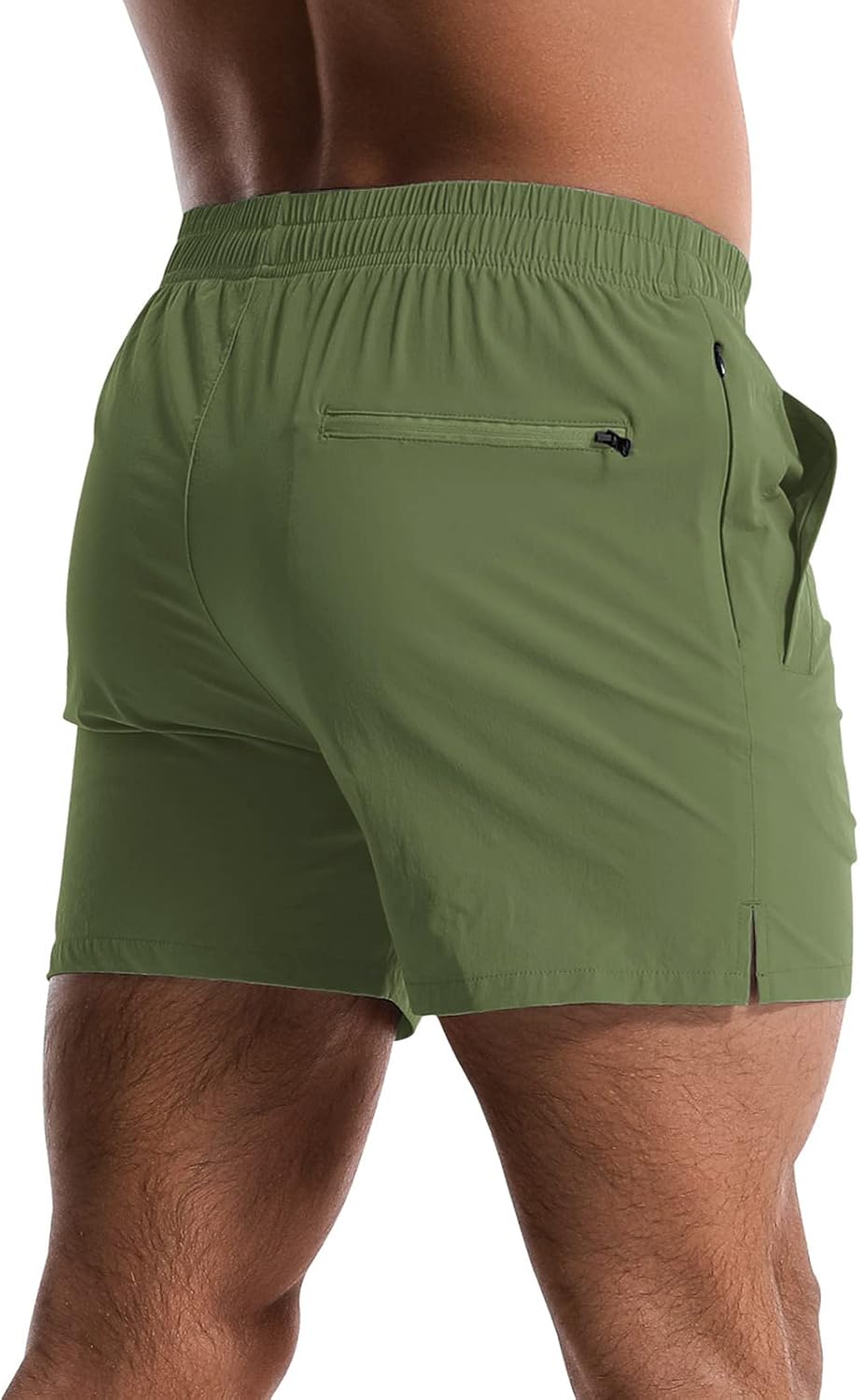 Skiennix Men's Athletic Shorts - Quick Dry 5-Inch Gym Workout Shorts with Pockets | Lightweight Sports Wear