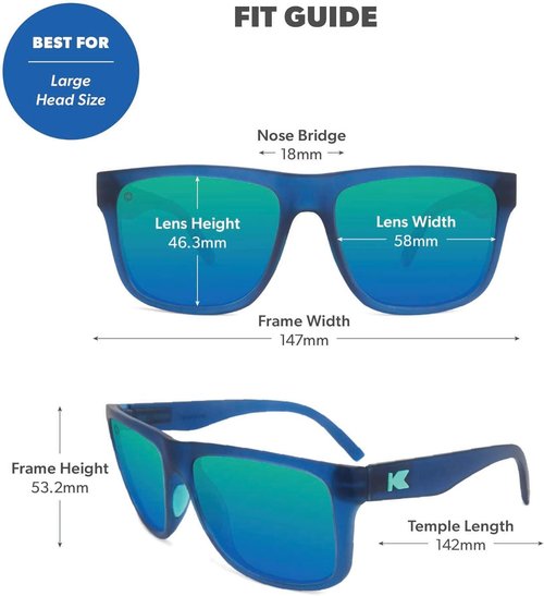 Knockaround Torrey Pines Polarized Sunglasses - UV400 Protection for Men & Women | Stylish & Durable
