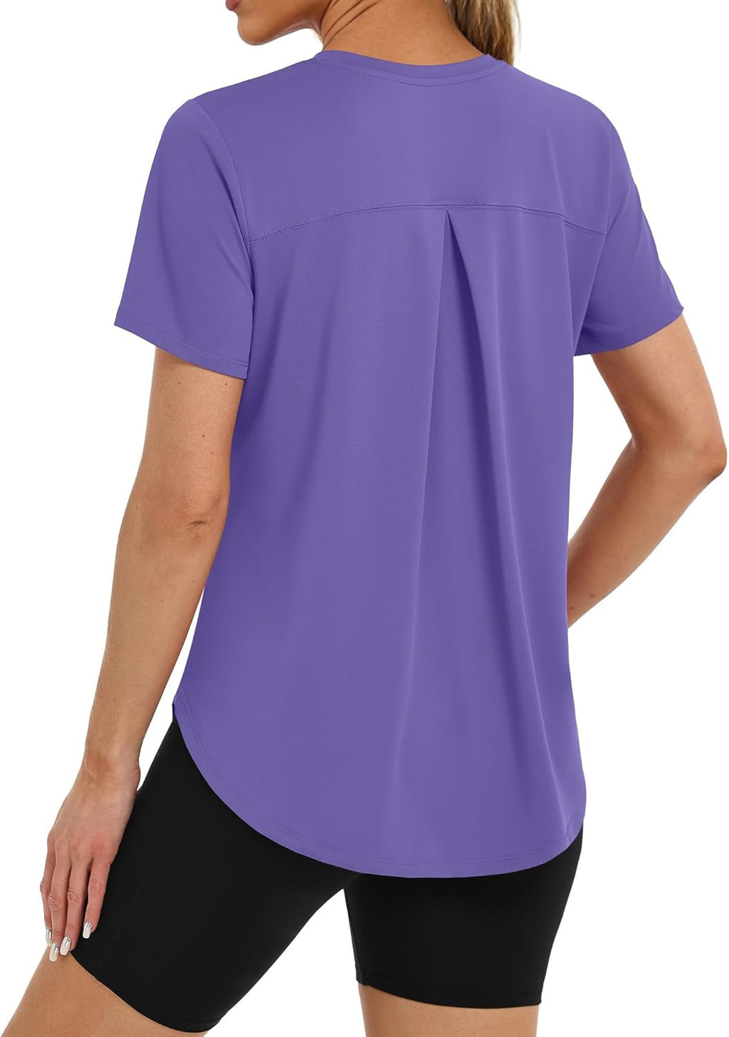 BKRIVE Women's Workout Tops - Lightweight Quick-Dry Hiking & Running Shirts | UPF 50+ (S-3XL)