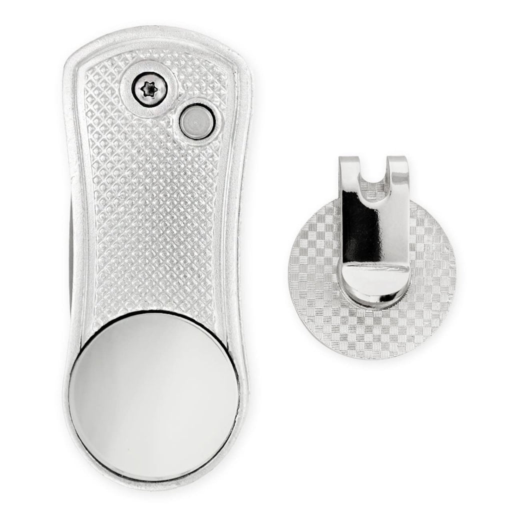 PinMart's Officially Licensed Navy Golf Essentials Gift Set, Divot Tool, Hat Clip, Magnetic Ball Markers, Large Golf Ball Marker with Presentation Box - Gifts and Accessories