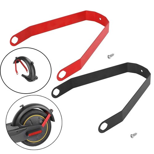 Lveofielygi Rear Mudguard Set Compatible with Segway Ninebot Max G30 Electric Scooter, Mudguard Support Red Bracket Replacement Kits Repair Accessories for Scooter