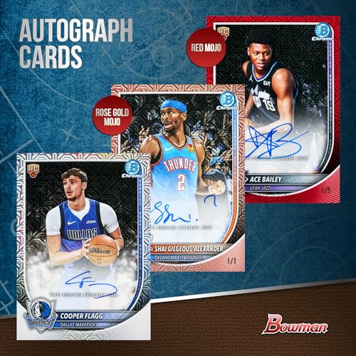 2025-26 Bowman NBA Basketball Mega Box – Factory Sealed Collectible Trading Cards