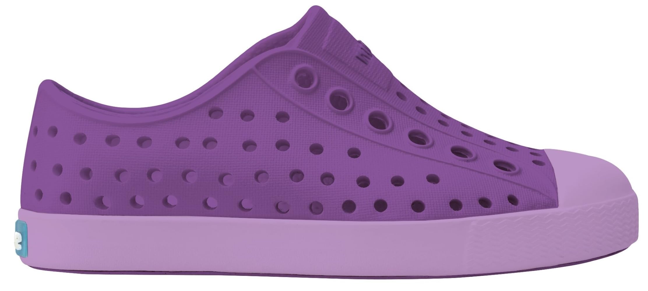 Native Shoes Unisex-Kids Jefferson Sneakers, Gossip Purple/Lavender Purple, 8 Toddler