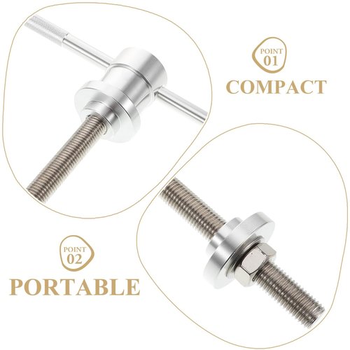 LIOOBO Bike Headset Cup and Bottom Bracket, Bike Crank Removal Tool, Bottom Bracket Removal Tool, Press Installation Tool for Bicycle Bike