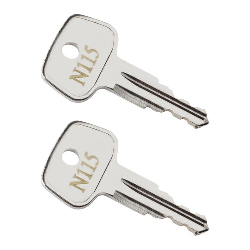 N115 Key Replacement for Thule Rack Core, Key Cylinder for Bike Rack Lock, Roof Cargo Lock, Roof Rack Locks, Cross Bars, Towers, Ski Rack Etc