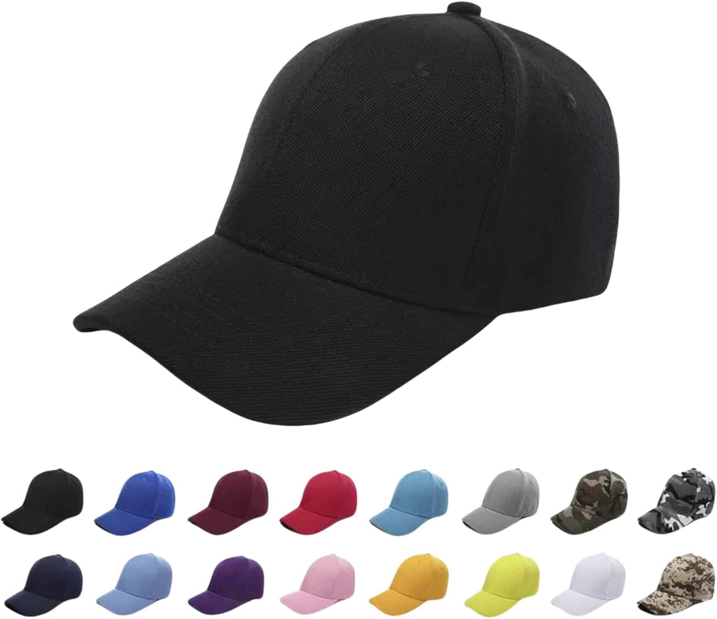 Skiennix Adjustable Baseball Cap - All-Season Unisex Hat for Running, Gym, and Outdoor Activities