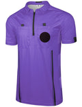 FitsT4 Sports Pro Soccer Referee Jersey Short Sleeve Youth Ref Shirts Purple XX-Small