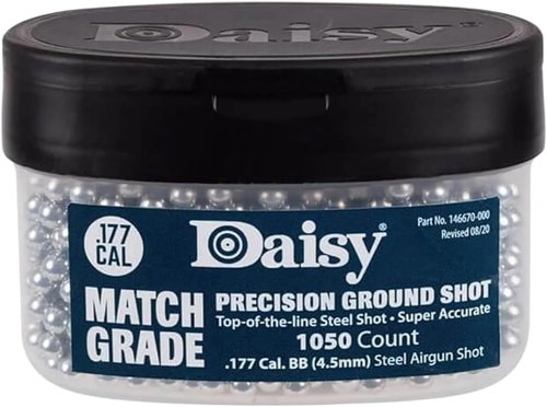 Daisy 515 Steel BBs - .177 Caliber Precision Ground Shots | High Performance for Airguns