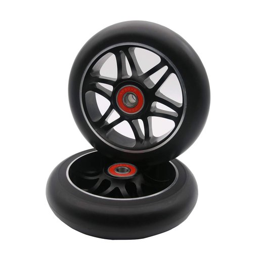 2Pcs 110mm Pro Scooter Wheels with ABEC 9 Bearings Fit for MGP/Razor/Lucky Envy/Vokul Pro Scooters Replacement Wheels