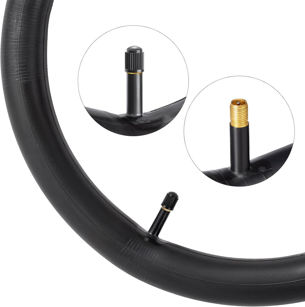 YUNSCM 24" Bike Tubes - Durable 24x1.75/2.125 AV32mm Schrader Valve for 24" Bicycles