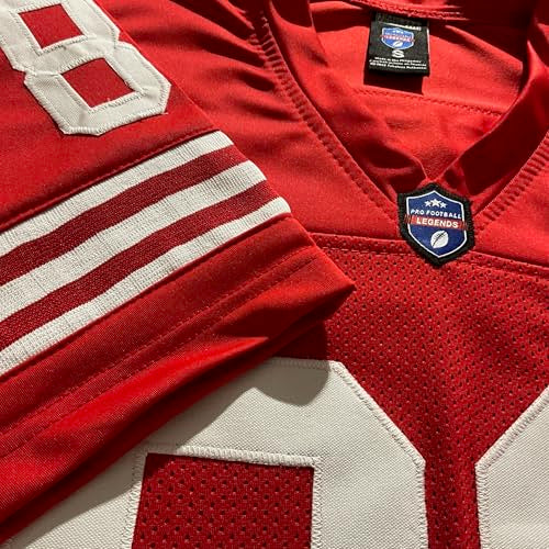 X-Large Jerry Rice San Francisco Jersey Red Unisex Adult Fan Apparel