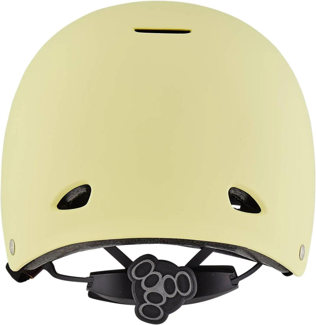Triple Eight Gotham Helmet - Stylish Protection for Skateboarding & Biking | Adjustable Fit, Black