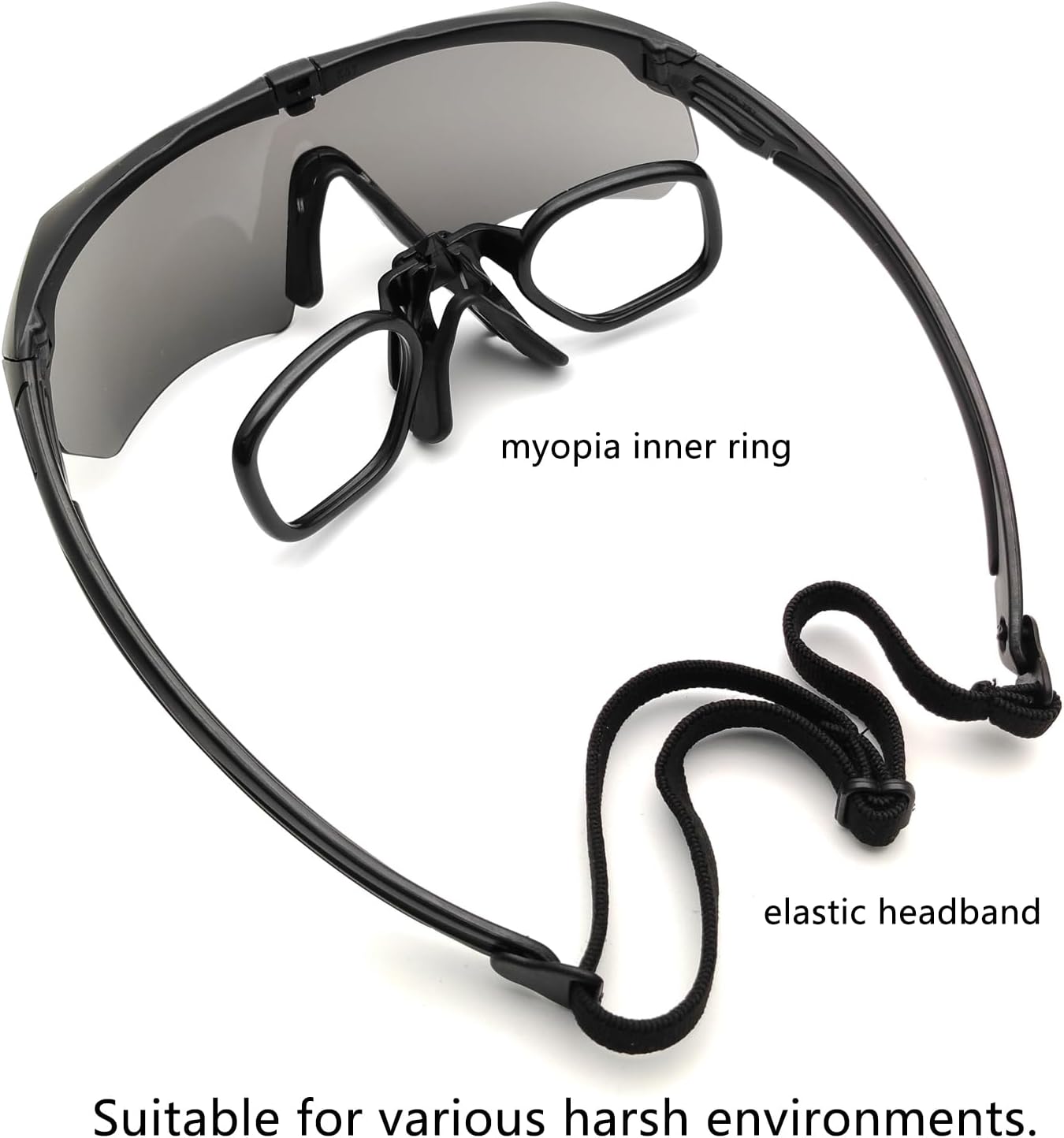 Skiennix Tactical Eyewear - Unisex Shooting Glasses with 3 Interchangeable Lenses | Airsoft Goggles