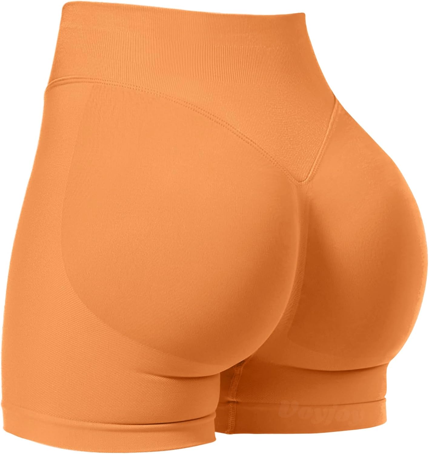 VOYJOY Women's Scrunch Butt Lifting Workout Shorts - Seamless Gym Biker Shorts in 2.5"/3.6"/4.5"/6" Sizes