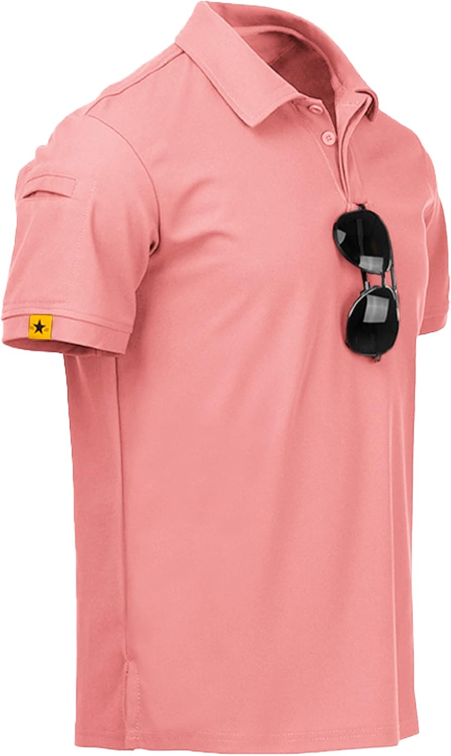 ZITY Men's Polo Shirt - Short Sleeve Athletic Golf T-Shirt | Stylish Casual Collared Design