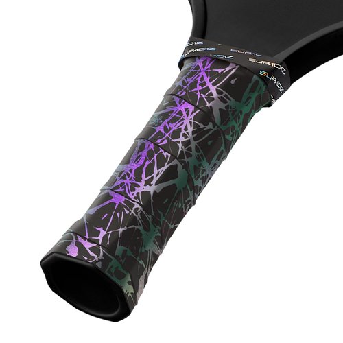 Supacaz Super Sticky Kush Oil Slick Splat Pickleball Overgrip - Tacky Pickleball Paddle Grip Tape Wrap - Pickle Ball Anti-Sweat Overwrap - 3pk