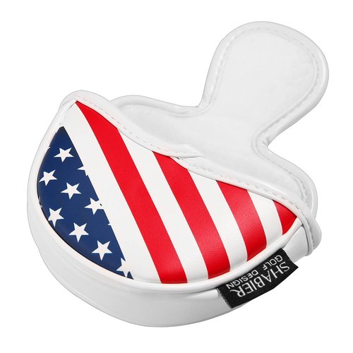 Stars & Stripes Mallet Putter Headcover - Golf Club Cover
