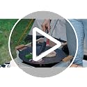 Camping Utensils Set - 30-Piece Silicone & Stainless Steel Kitchen Tools, Brown Pro Variation