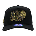 Ferreti - Los 3 Vicios - Original Snapback Hat - Trucker - Baseball Cap – Adjustable Man and Woman - Animal Embroidered Design – Black