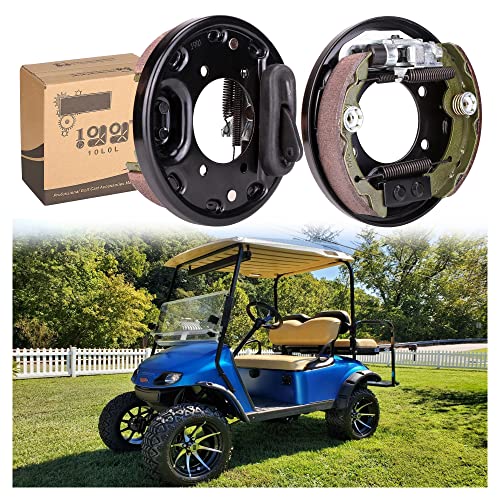 10L0L Rear Brake Assembly for EZGO & Yamaha Golf Carts, OEM Replacement