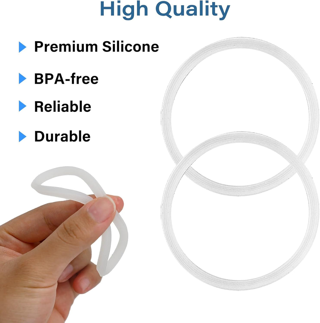 Owala | Water Bottle Gasket Replacement - 6 Silicone Lid Seals for FreeSip 19/24/32/40oz Cups