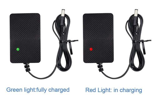 KBT 24V 2.6Ah Rechargeable Lithium Replacement Battery with Charger, Charging Cable, Cable Connector