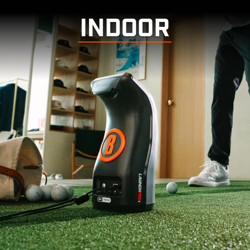 Bushnell Launch Pro i Circle B Indoor Golf Launch Monitor with Data & Software