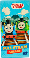 Thomas & Friends Super Soft Cotton Bath Towel - Ideal for Kids | 58 in x 28 in