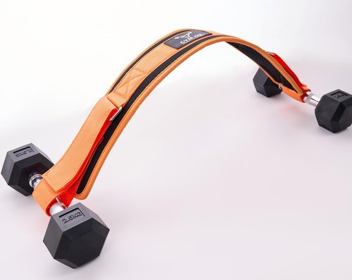 GYM OX Exercise Hip Thrust Belt for Dumbbells Heavy,Hip Thruster, Dumbbell Hip Thrust Belt for Weights Hip Thrust Bar,Booty Belt for Hip Thrust Orange