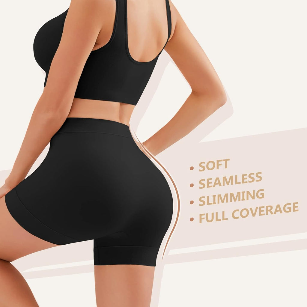 YADIFEN Slip Shorts - Smooth Anti-Chafing Boyshorts for Women | Seamless Under Dress Comfort