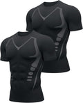 Skiennix Workout Shirts for Men - Quick Dry Athletic Gym T-Shirt for Running | Breathable Outdoor Training
