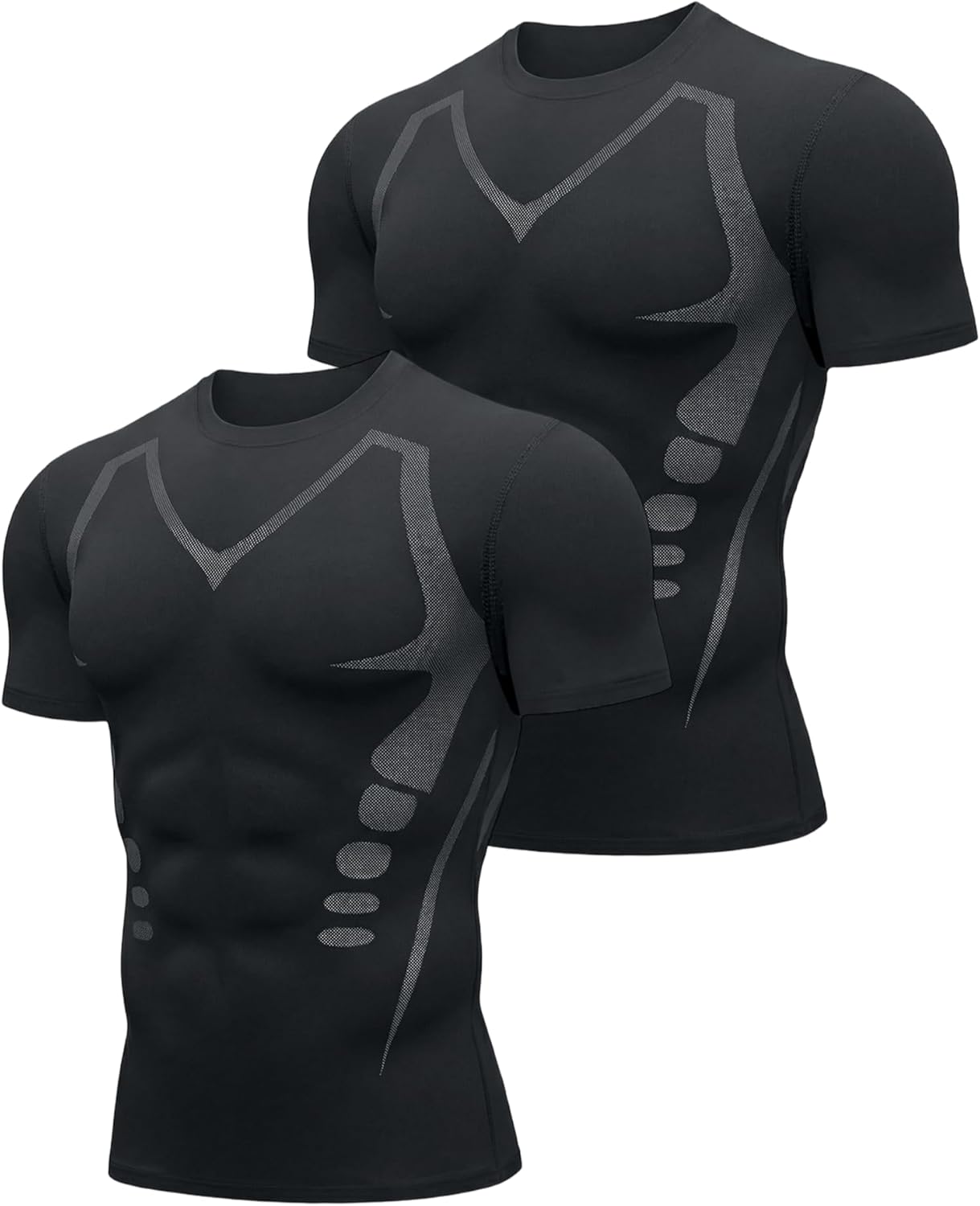 Skiennix Workout Shirts for Men - Quick Dry Athletic Gym T-Shirt for Running | Breathable Outdoor Training