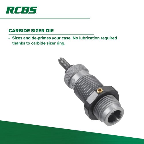 RCBS 18212 Series B 3-Die Carbide Roll Crimp Set, 38/357