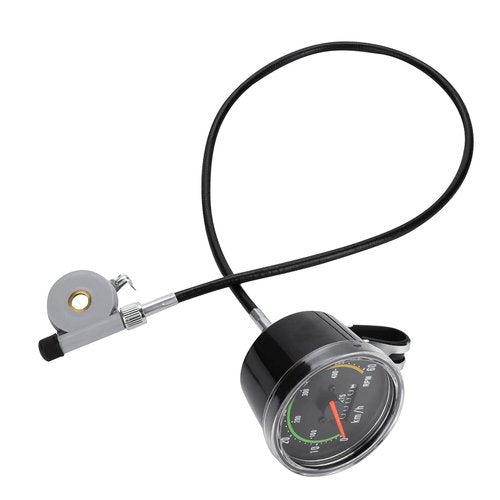 Old School Style Bike Speedometer Mechanical Bicycle Computer Odometer Cycling Stopwatch Cyclocomputer