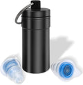 Skiennix Concert Ear Plugs - Reusable High-Fidelity Musician Earplugs with 20dB Noise Reduction & Carry Case