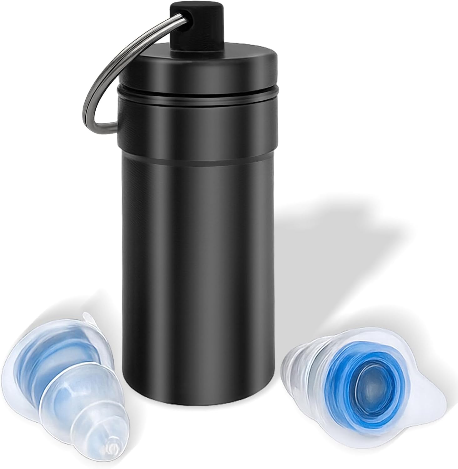 Skiennix Concert Ear Plugs - Reusable High-Fidelity Musician Earplugs with 20dB Noise Reduction & Carry Case