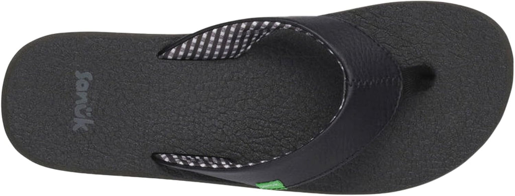 Sanuk Yoga Mat II - Women's Flip Flops with Memory Foam Footbed | Comfortable Beach Sandals