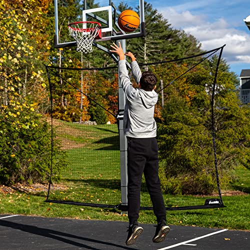 Franklin Sports 10' x 8' Basketball Pass Back Rebounder - Black