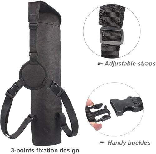 KRATARC Archery Quiver Bag - Molle System with Pockets for Hunting & Target Practice